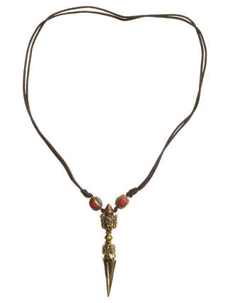Halskette Birkhilt mit Talisman Phurpa