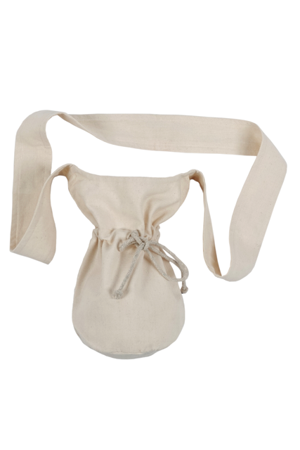 Mittelalter Tasche Umhängebeutel klein braun, grün, beige, schwarz, rot und braun