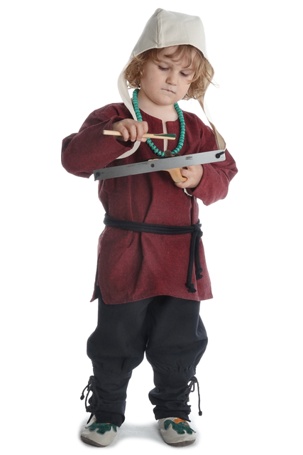 Mittelalter Kinder Tunika Hemd Baumwolle