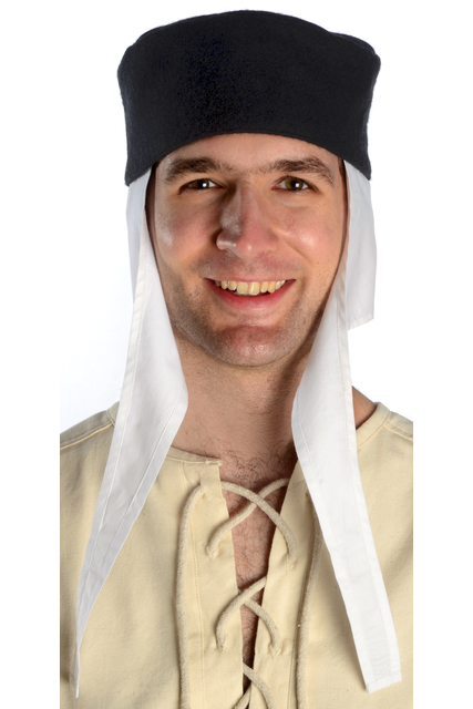 mittelalter kappe und haube