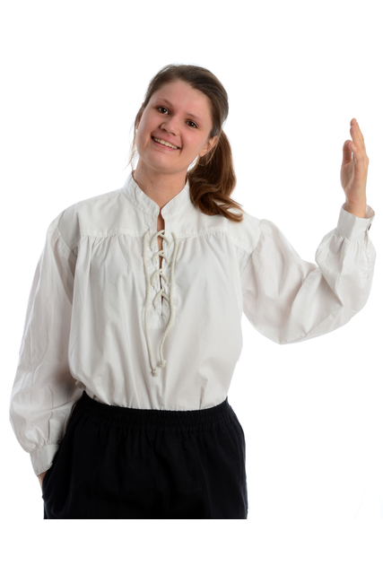 Schnuerbluse-Mittelalter-Bluse-Piratenbluse