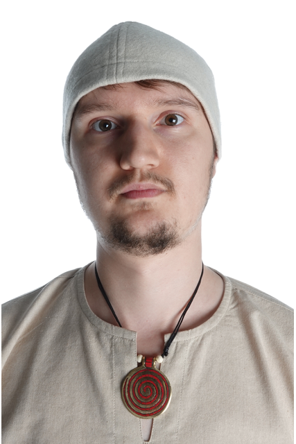 Mittelalter Kappe Wollfilz