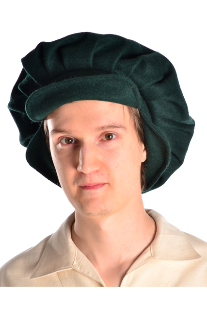 Mittelalter Kappe Wollfilz