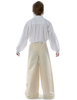 Mittelalter Hose Jovelin in Beige Rückansicht