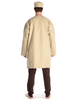 Mittelalter Tunika Dietrich in Beige Rückansicht 2
