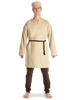 Mittelalter Tunika Dietrich in Beige Frontansicht