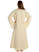 Mittelalter Kleid Sigune in Beige Rückansicht