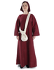Mittelalter Kleid Sigune in Rot Frontansicht 5