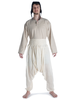 Mittelalter Hose Tantris in Beige Frontansicht 3