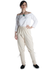Mittelalter Hose Freya in Beige Frontansicht