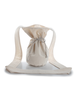 Mittelalter Tasche Amalaberga in Beige Frontansicht 5