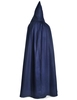 Mittelalter Umhang Ibelin in Blau Rückansicht
