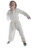 Mittelalter Kindertunika Eliant in Beige Frontansicht 3