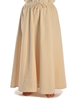 Mittelalter Rock Duzabel in Beige Frontansicht 3