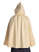 Mittelalter Umhang Virginal in Beige Rückansicht