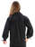 Mittelalter Bluse Hildburg in Schwarz Rückansicht