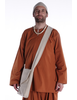 Wikinger Kappe Fafnir in Beige Frontansicht 2