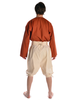 Piraten Hose Urgan in Beige Rückansicht