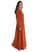 Mittelalter Cotte Meliur in Orange Seitenansicht