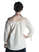Mittelalter Bluse Swanwhit in Beige Rückansicht 2