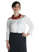 Mittelalter Bluse Swanwhit in Weiß Frontansicht