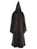 Mittelalter Mantel Tankanis in Schwarz Rückansicht