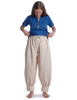 Wikinger Hose Eydis in Beige Frontansicht 3