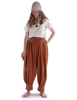 Wikinger Hose Eydis in Orange Frontansicht 3