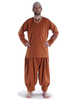Wikinger Hose Odin in Orange Frontansicht