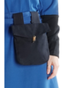 Mittelalter Tasche Widia in Schwarz Frontansicht 5