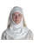 Mittelalter Velan Hildegard in Beige Frontansicht 2