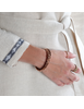Mittelalter Kleid Isabetta in Beige Detailansicht 2