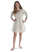 Mittelalter Kleid Isabetta in Beige Frontansicht 2