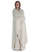Wikinger Umhang Kristin in Beige Frontansicht