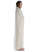 Wikinger Umhang Kristin in Beige Seitenansicht