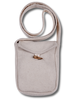 Mittelalter Tasche Vidga in Beige Frontansicht 2