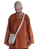 Mittelalter Tasche Vidga in Beige Frontansicht 4