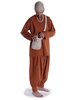 Mittelalter Tasche Vidga in Beige Frontansicht 5