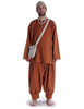 Mittelalter Tasche Vidga in Beige Frontansicht 6