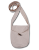 Mittelalter Tasche Vidga in Beige Frontansicht