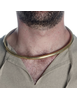 Wikinger Halsring (Torque) Diomedes aus Messing in Frontansicht 6