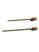 Wikinger Nadel Philoctetes aus Messing in  Frontansicht