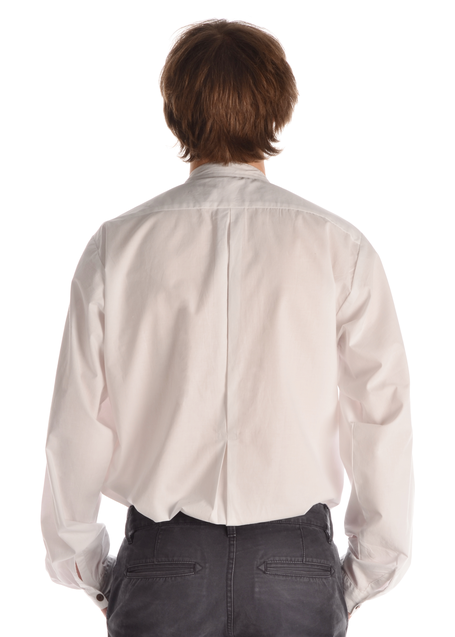 Mittelalter Hemd Feirefiz in Weiß Rückansicht