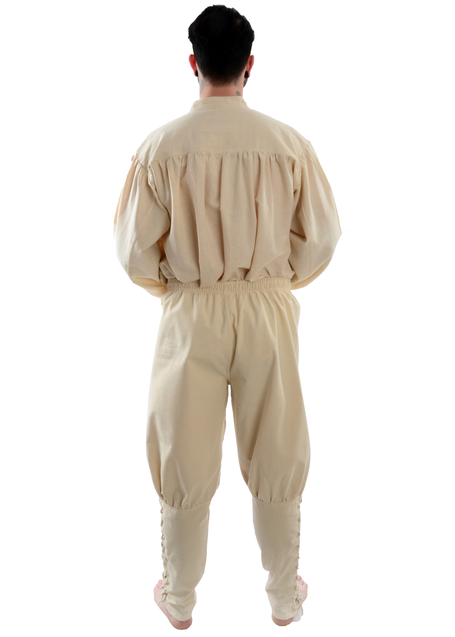 Wikinger Hose Loki in Beige Rückansicht 2