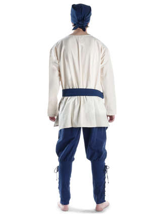 Wikinger Hose Loki in Blau Rückansicht 2