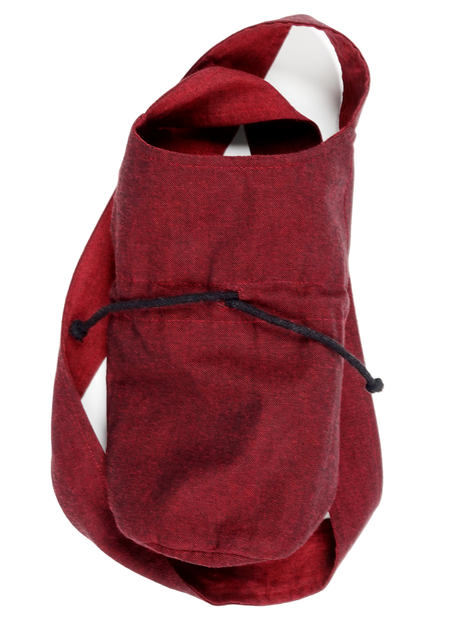 Mittelalter Tasche Amalaberga in Rot Detailansicht 4