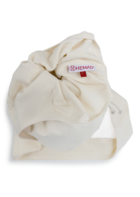 Mittelalter Tasche Irmenfried in Beige Detailansicht