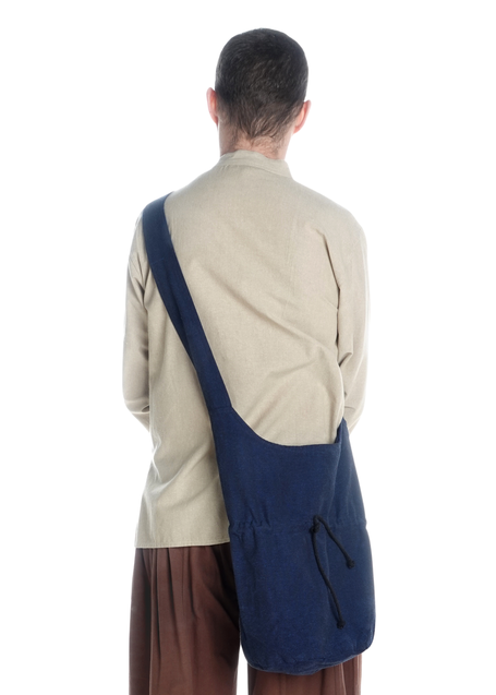 Mittelalter Tasche Irmenfried in Blau Rückansicht