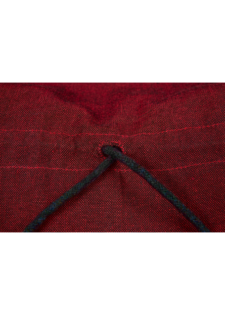 Mittelalter Tasche Irmenfried in Rot Detailansicht 3