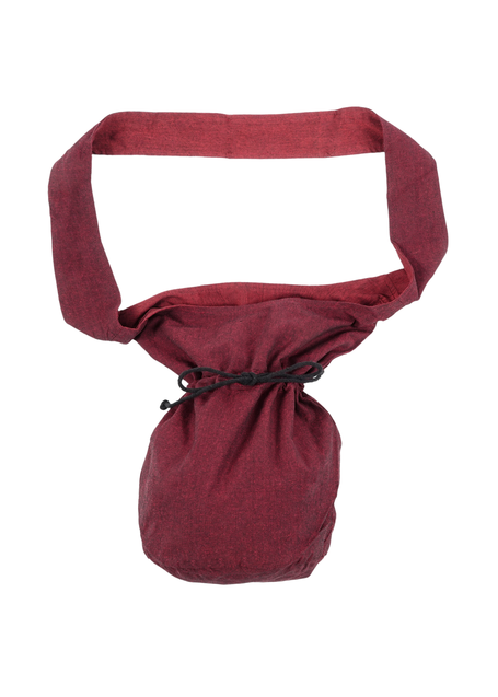 Mittelalter Tasche Irmenfried in Rot Frontansicht 3